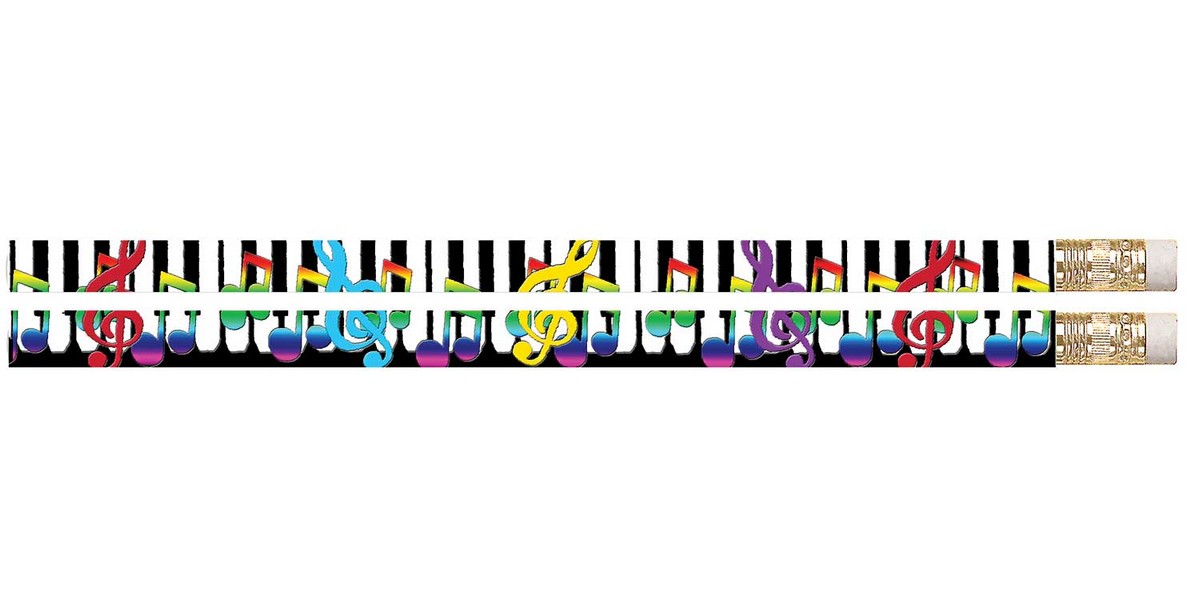 Custom music & dance designed pencils offer a great incentive for the musical student. Buy in bulk and save.  A music or dance pencil shows your appreciation.